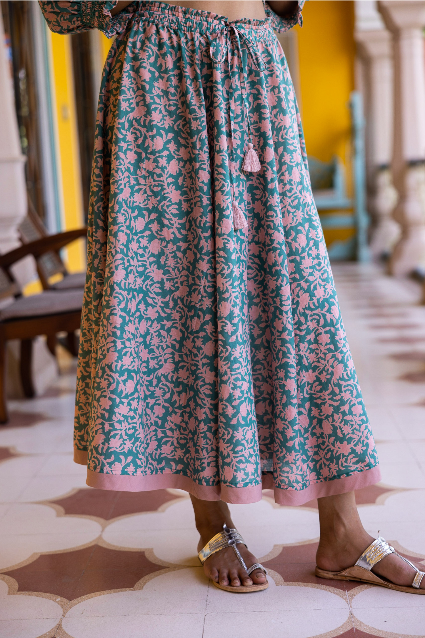 Sophia Skirt - Fern