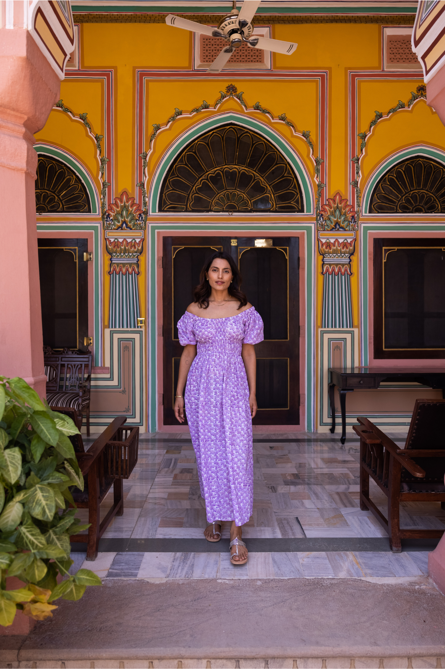 Cassie Dress - Lotus