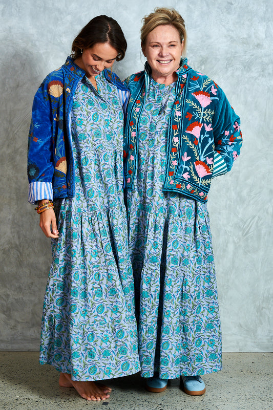 Harriet Dress - Anaya Green