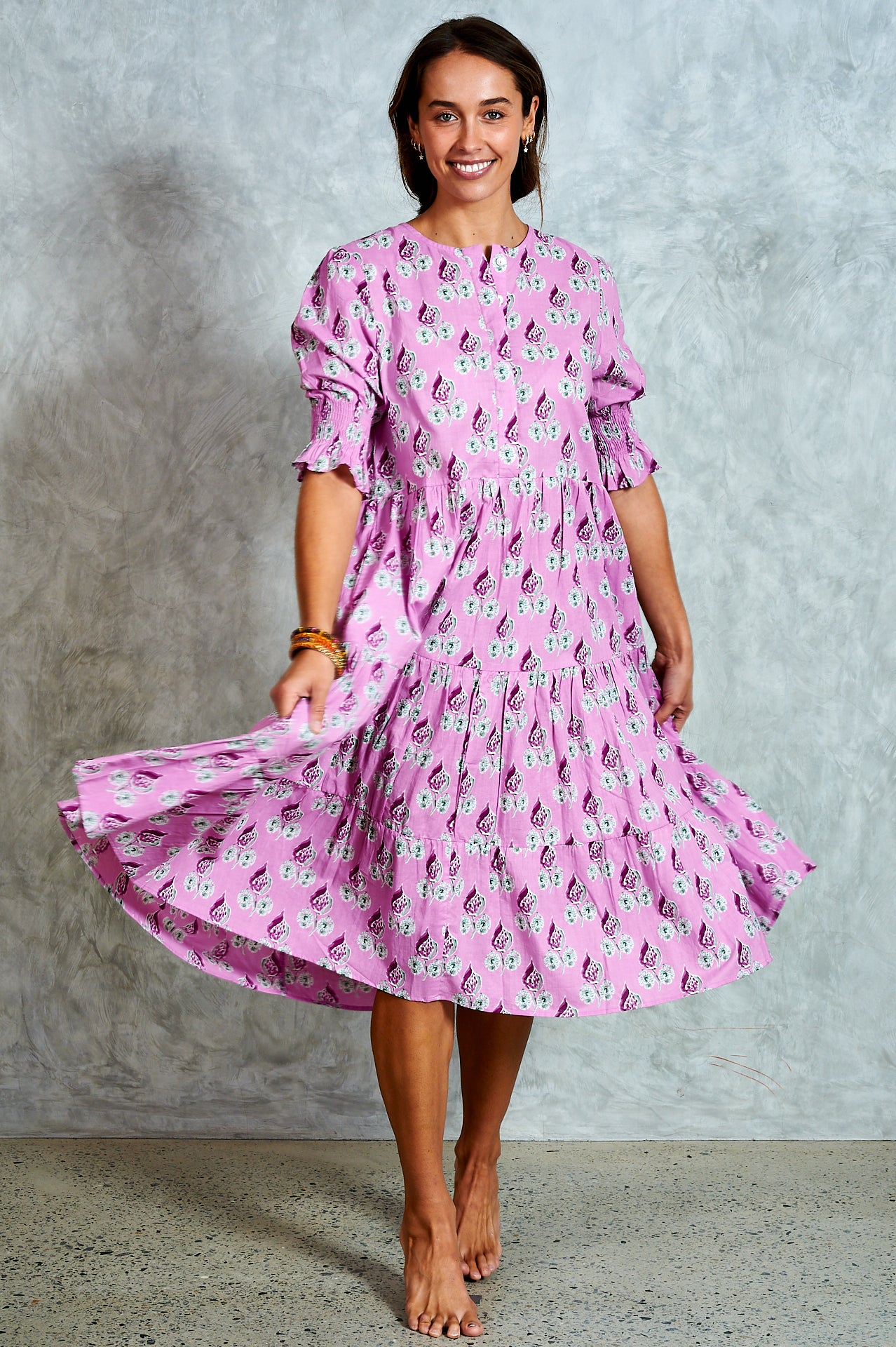 Molly Dress - Ishani Lilac