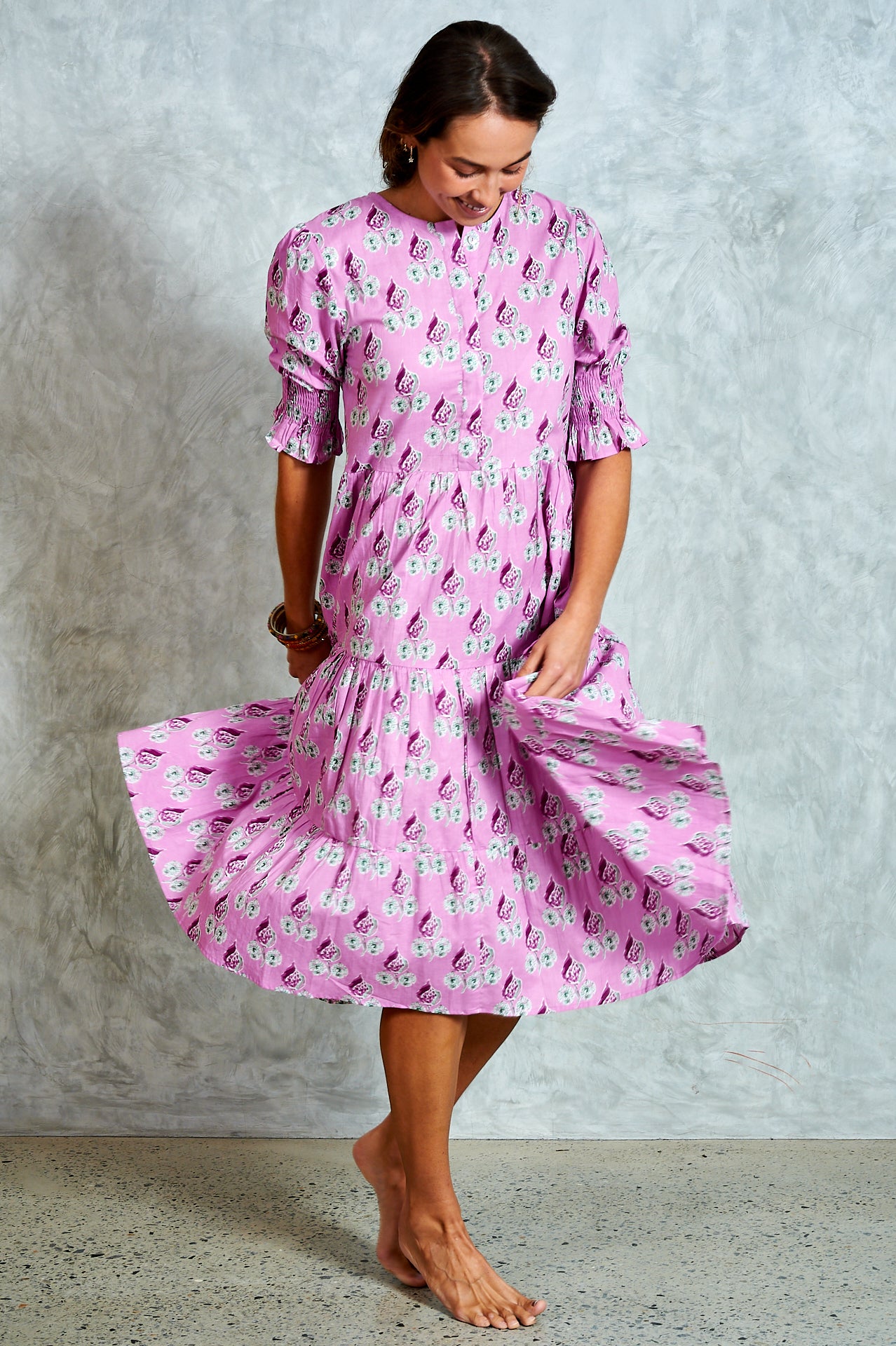 Molly Dress - Ishani Lilac