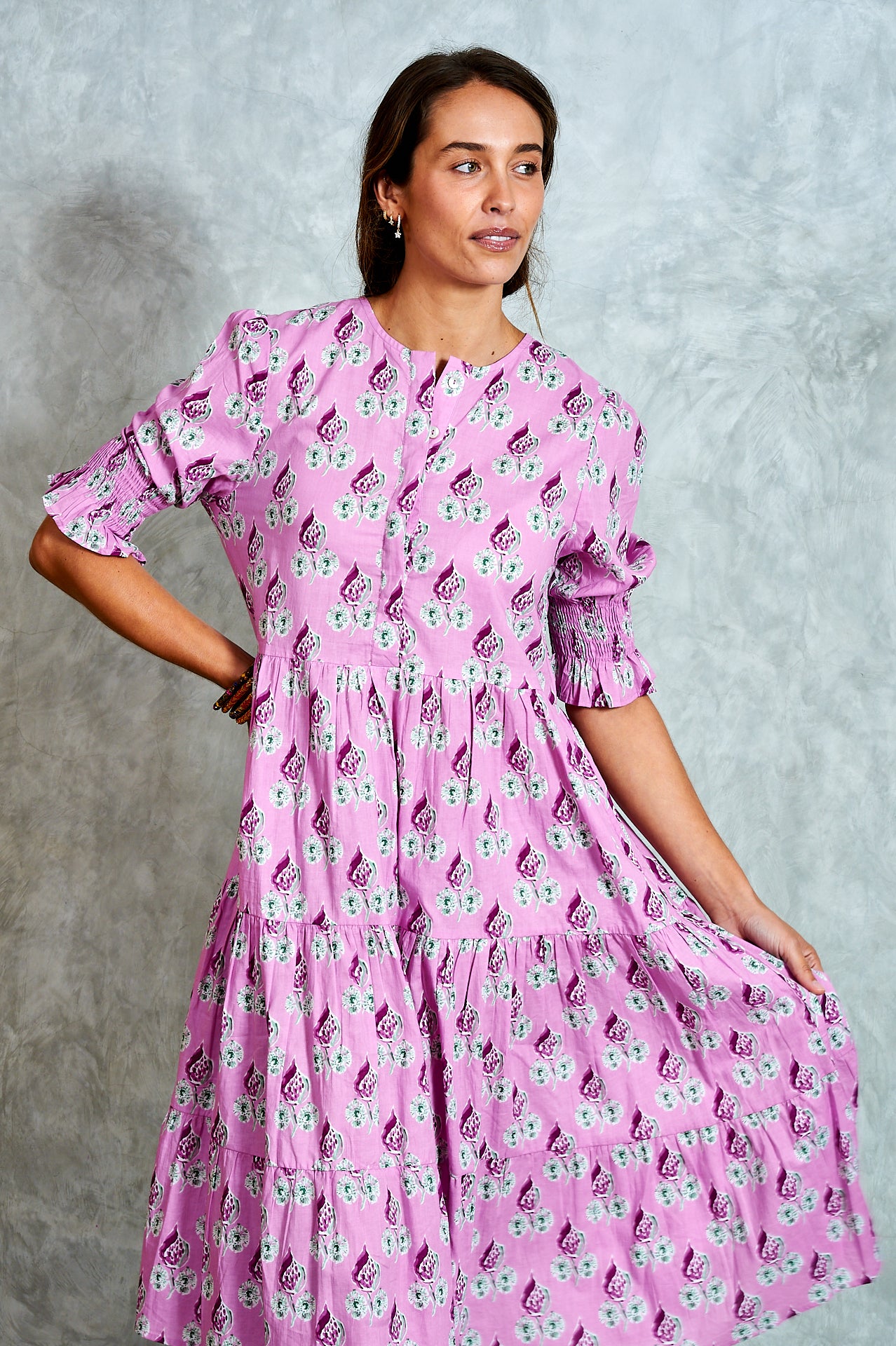 Molly Dress - Ishani Lilac