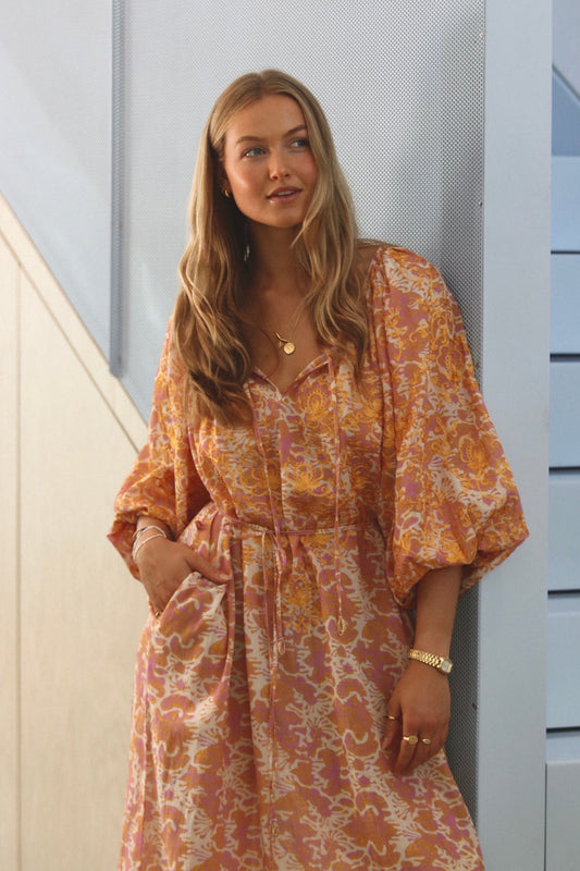 Mandawa Kaftan - Marigold