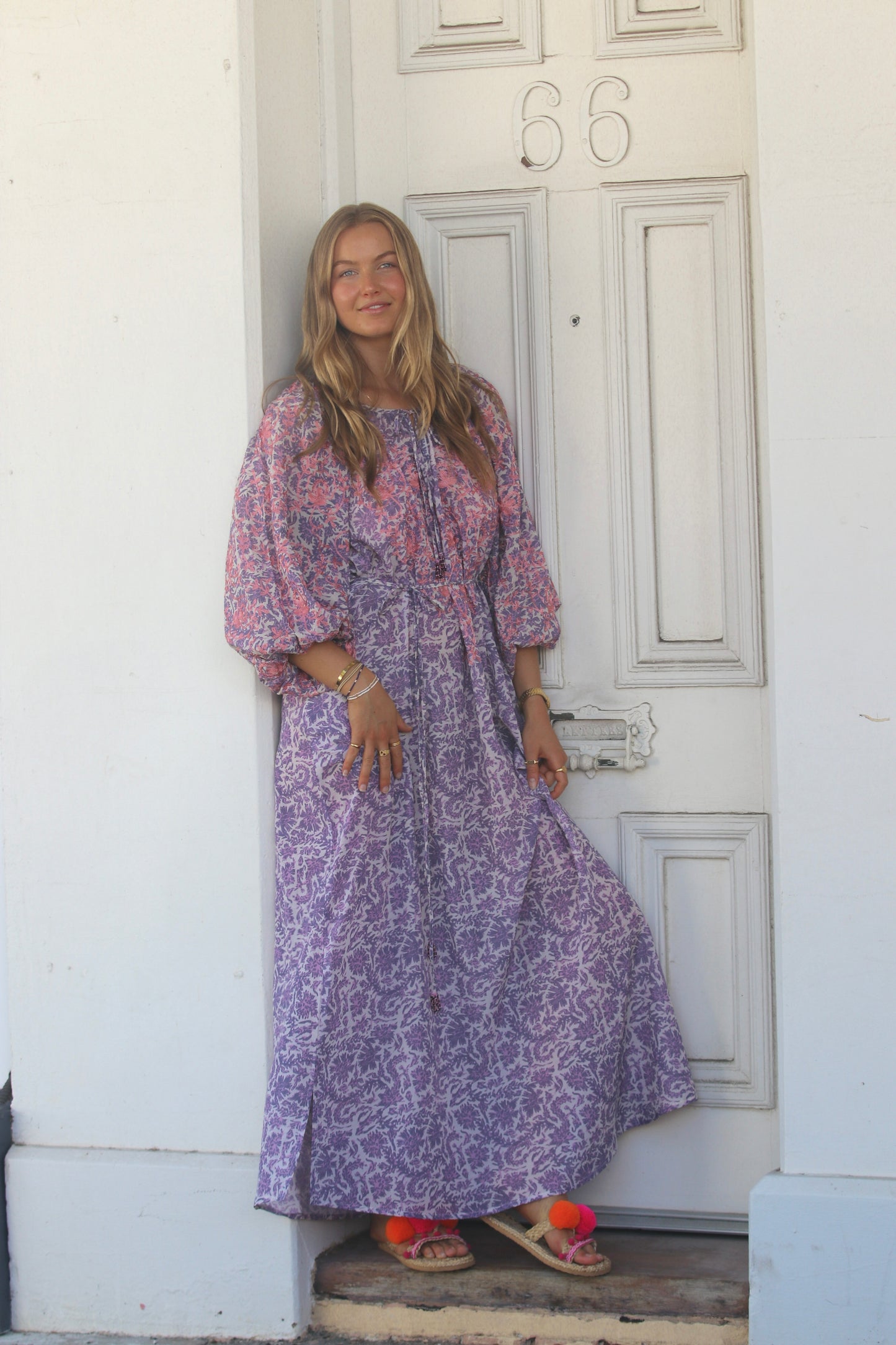 Mandawa Kaftan - Baingani Lilac