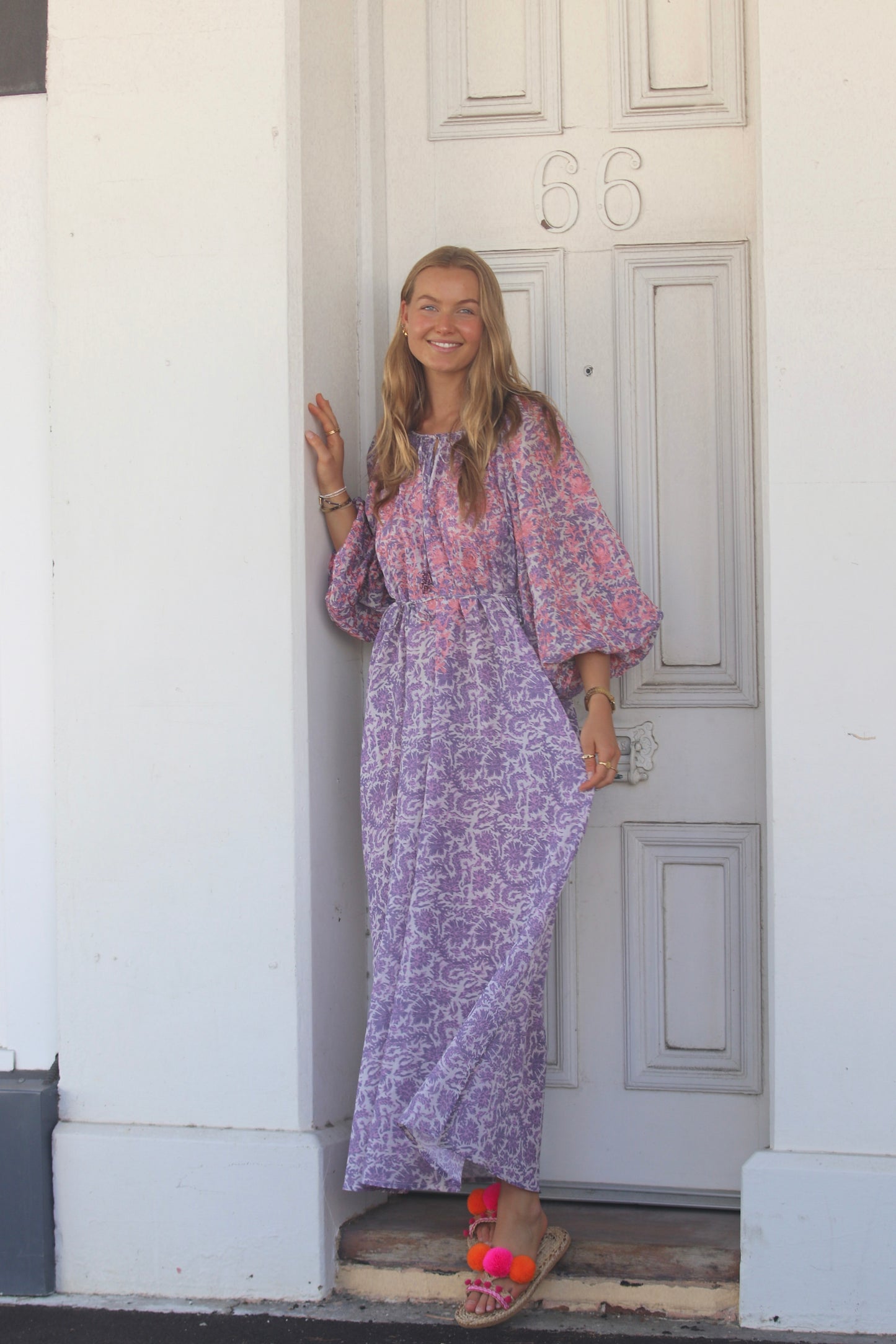 Mandawa Kaftan - Baingani Lilac