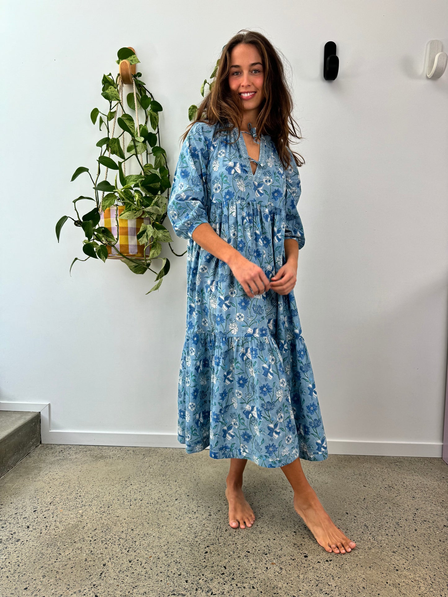 Isla Dress - Blue Bells