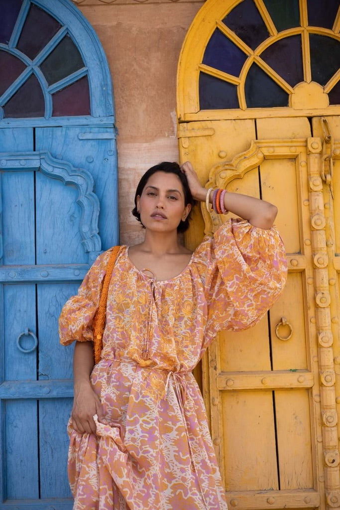 Mandawa Kaftan - Marigold