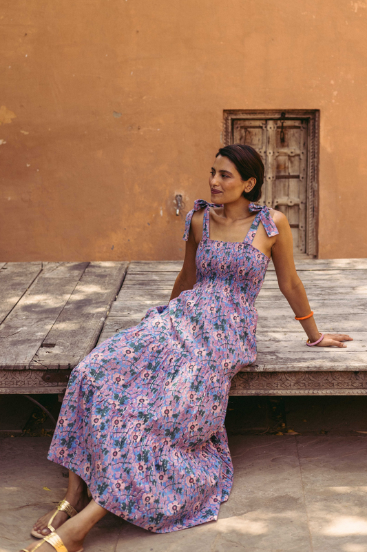 Jasper Dress - Peony