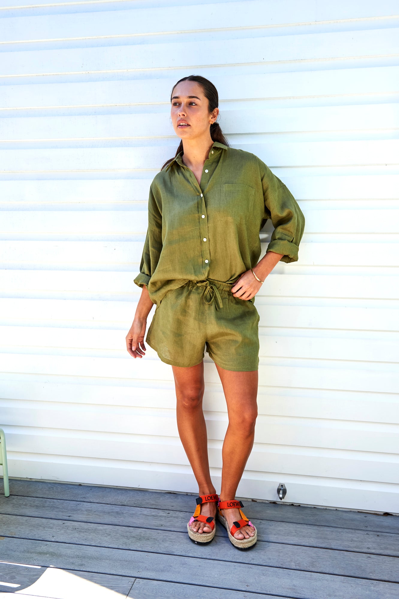 Gracie Shirt - Olive