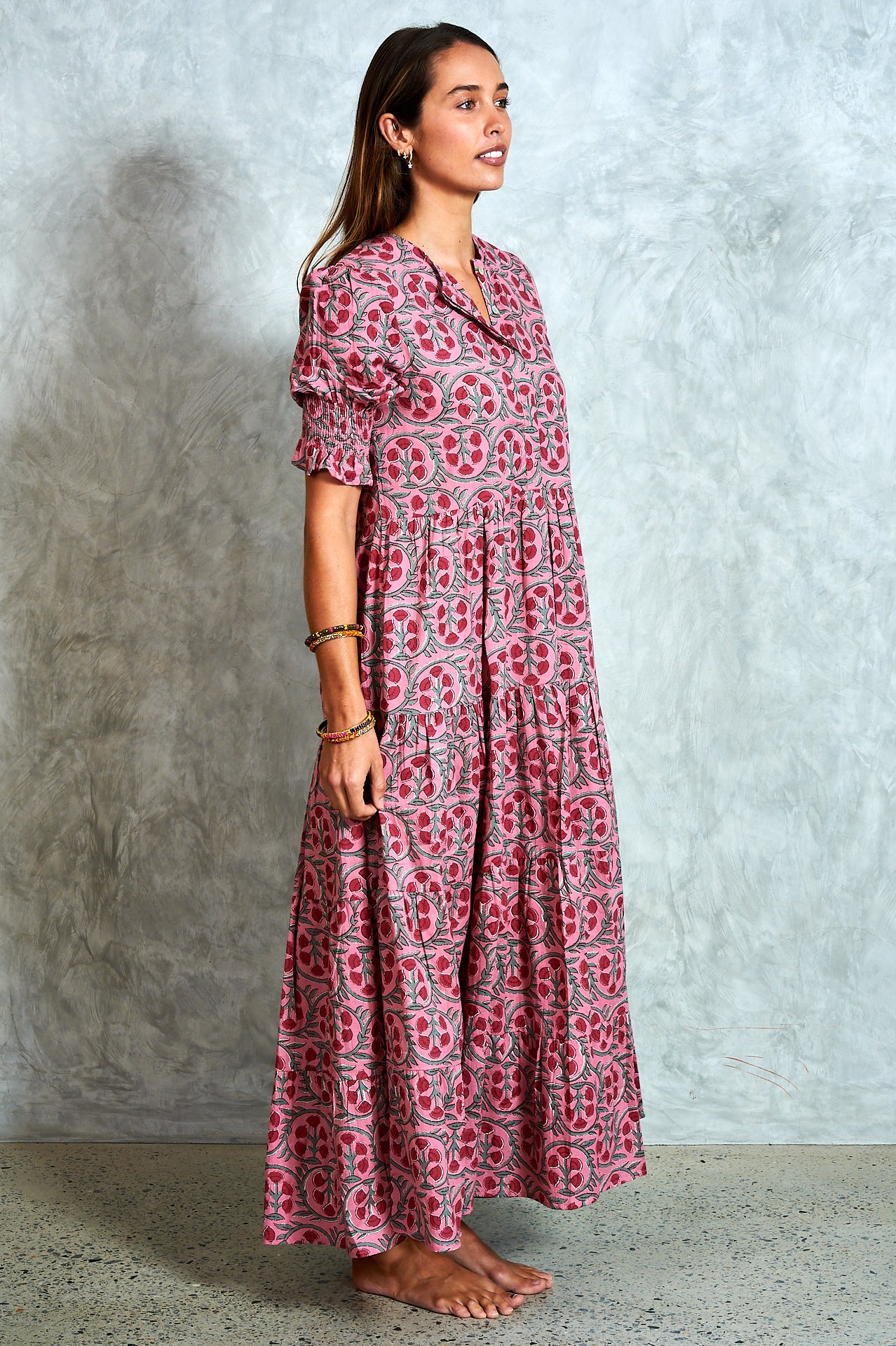 Harriet Dress - Alina Pink