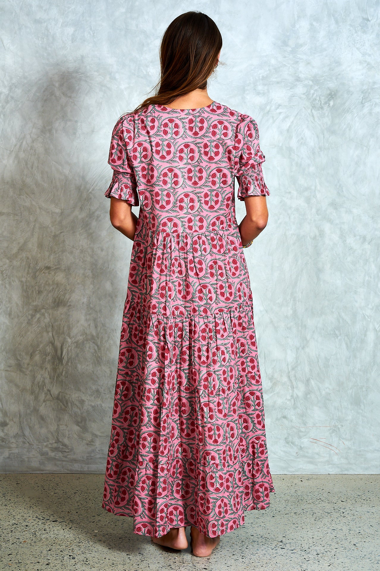 Harriet Dress - Alina Pink