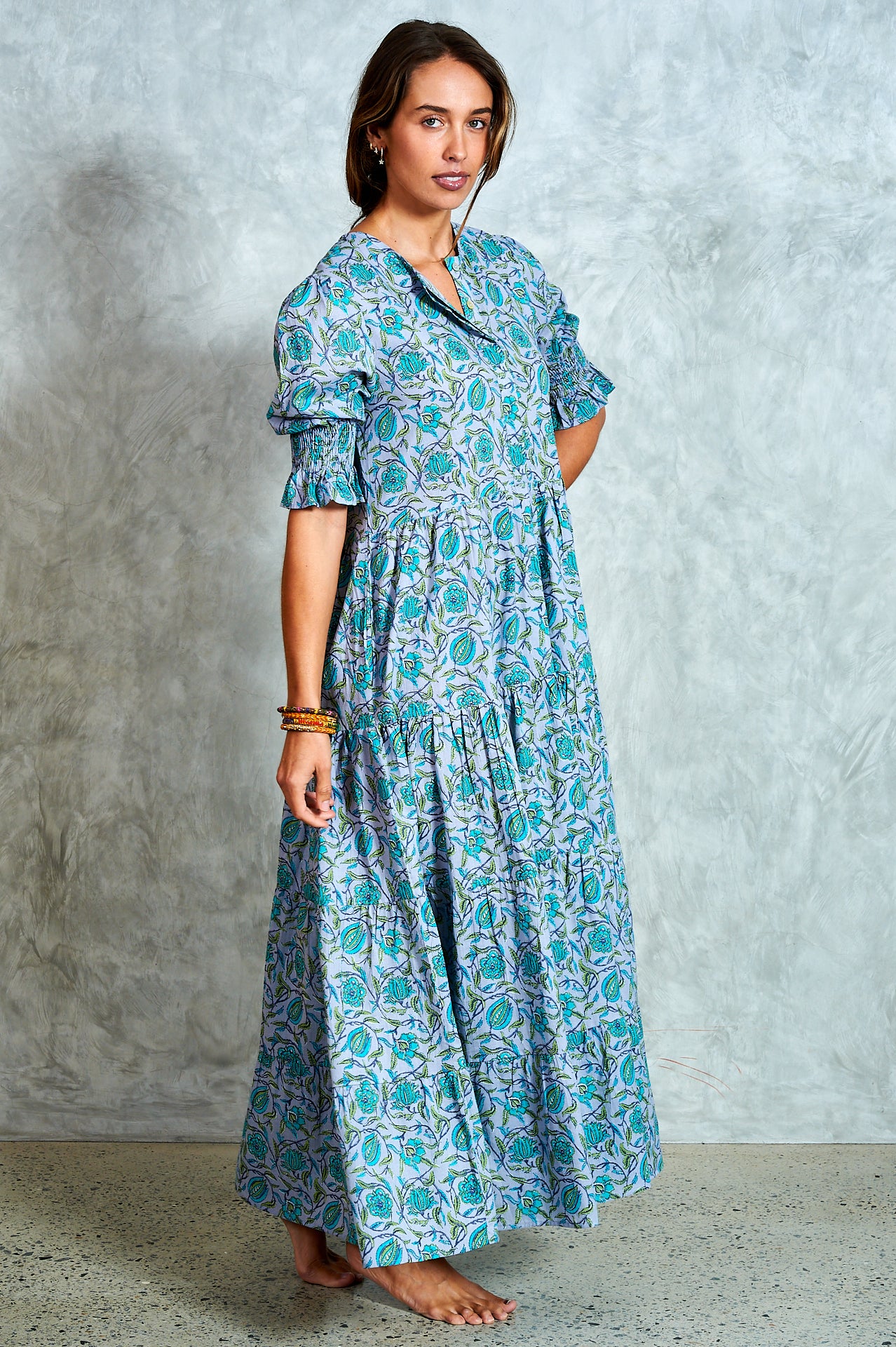 Harriet Dress - Anaya Green
