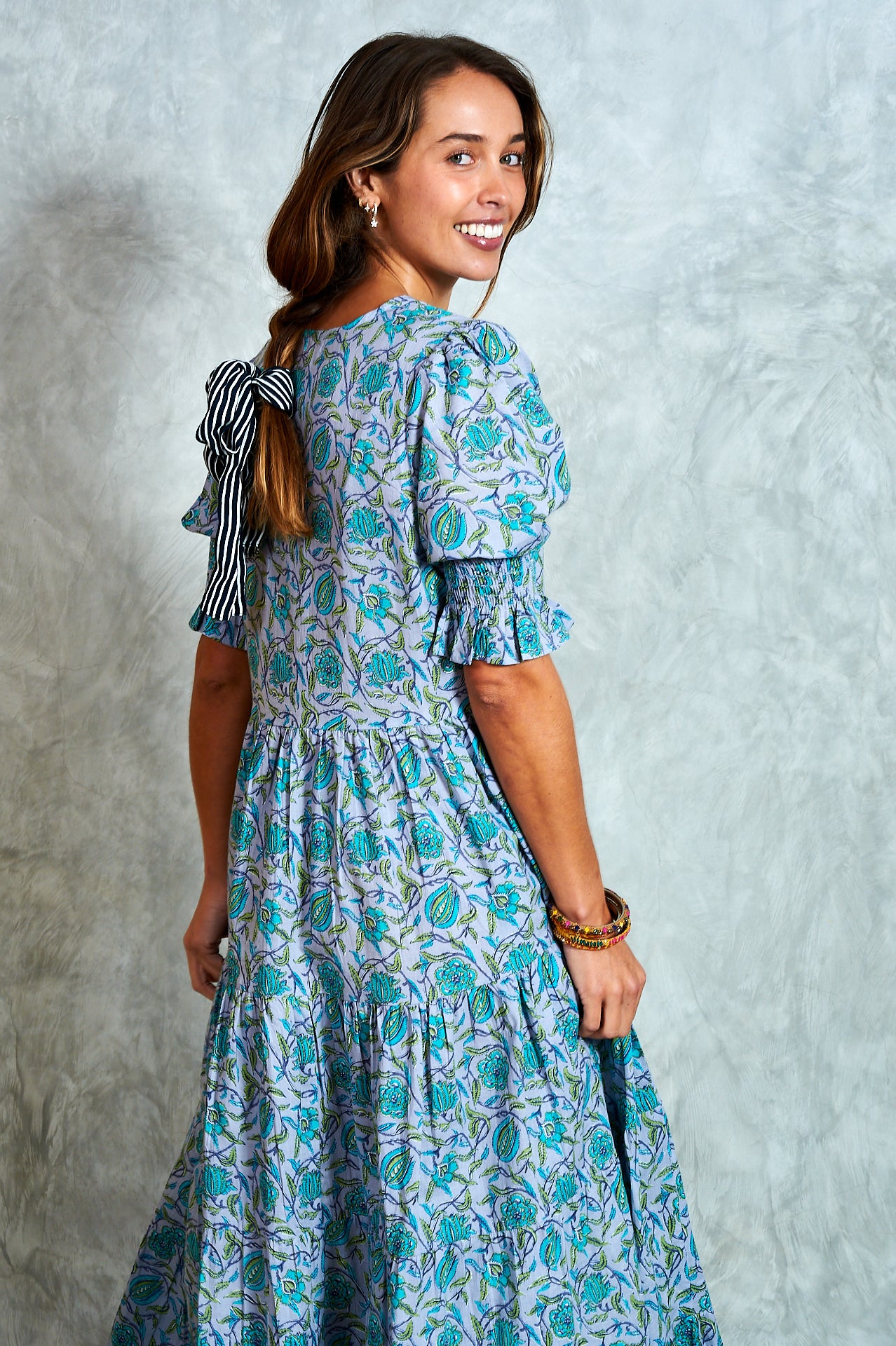 Harriet Dress - Anaya Green