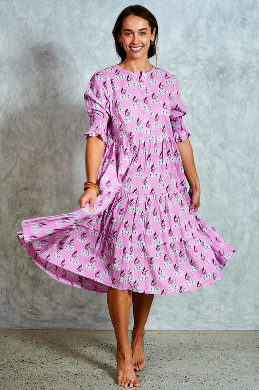 Molly Dress - Ishani Lilac