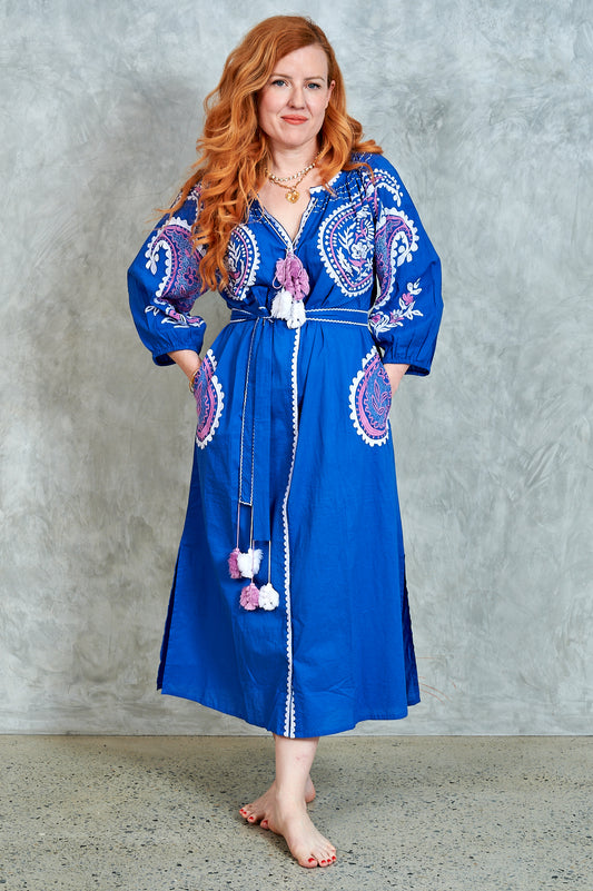 Nila Dress - Blue