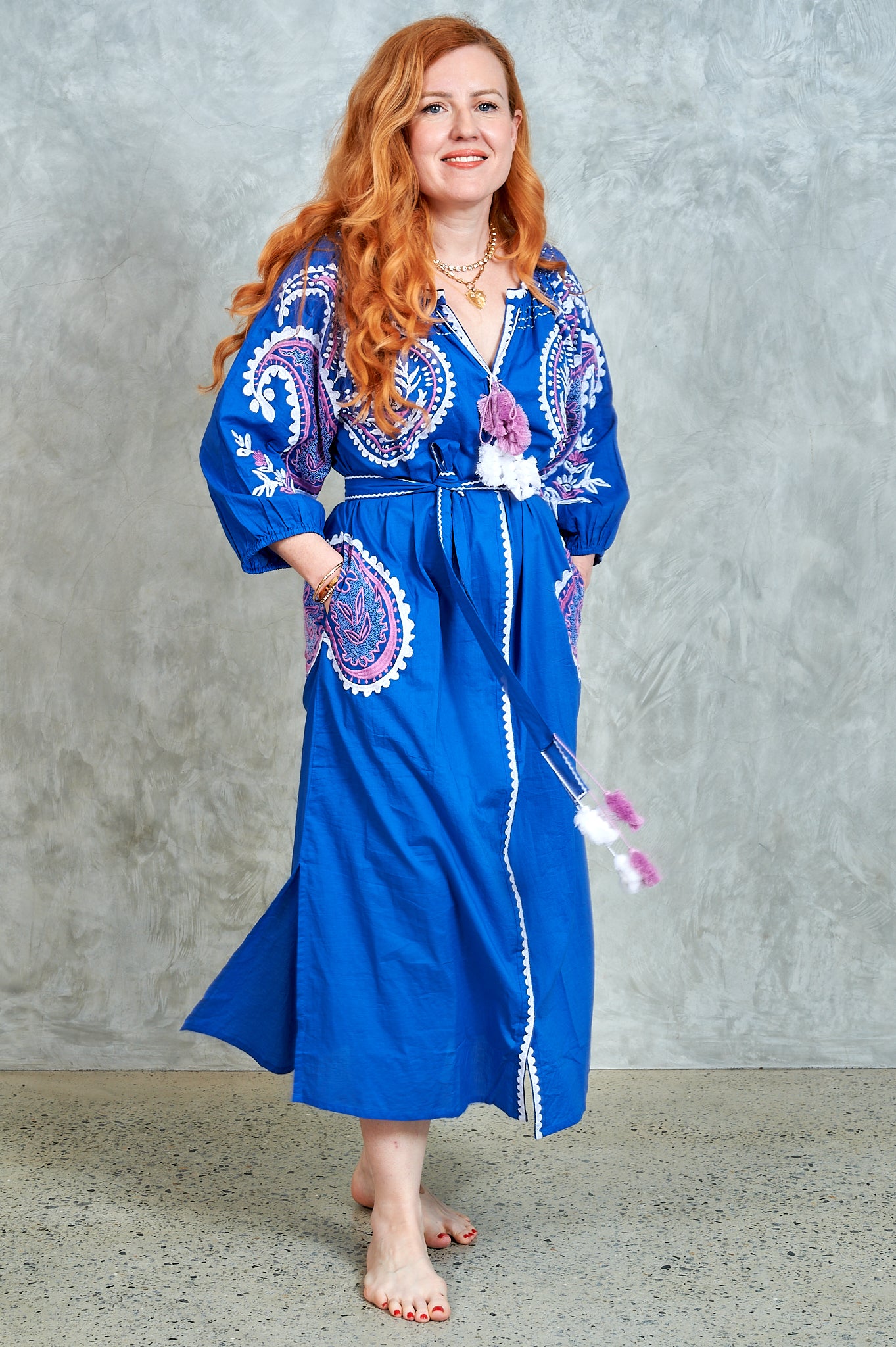 Nila Dress - Blue