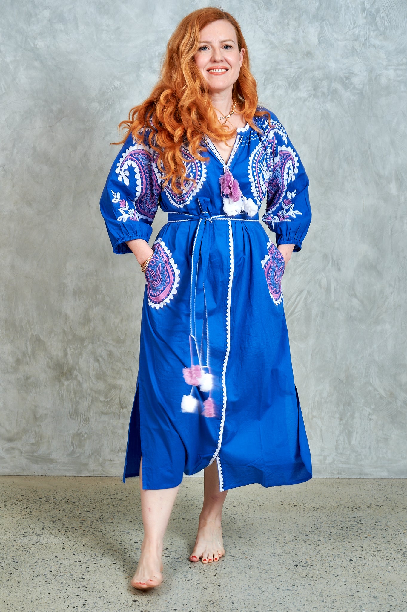 Nila Dress - Blue