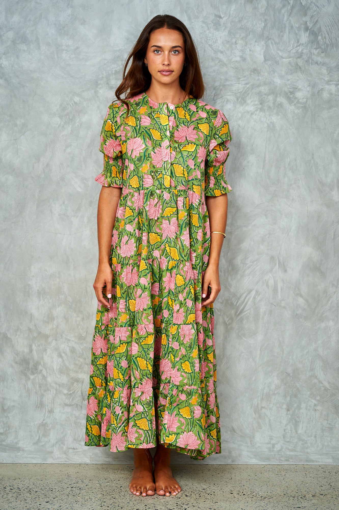 Harriet Dress - Cottage Garden