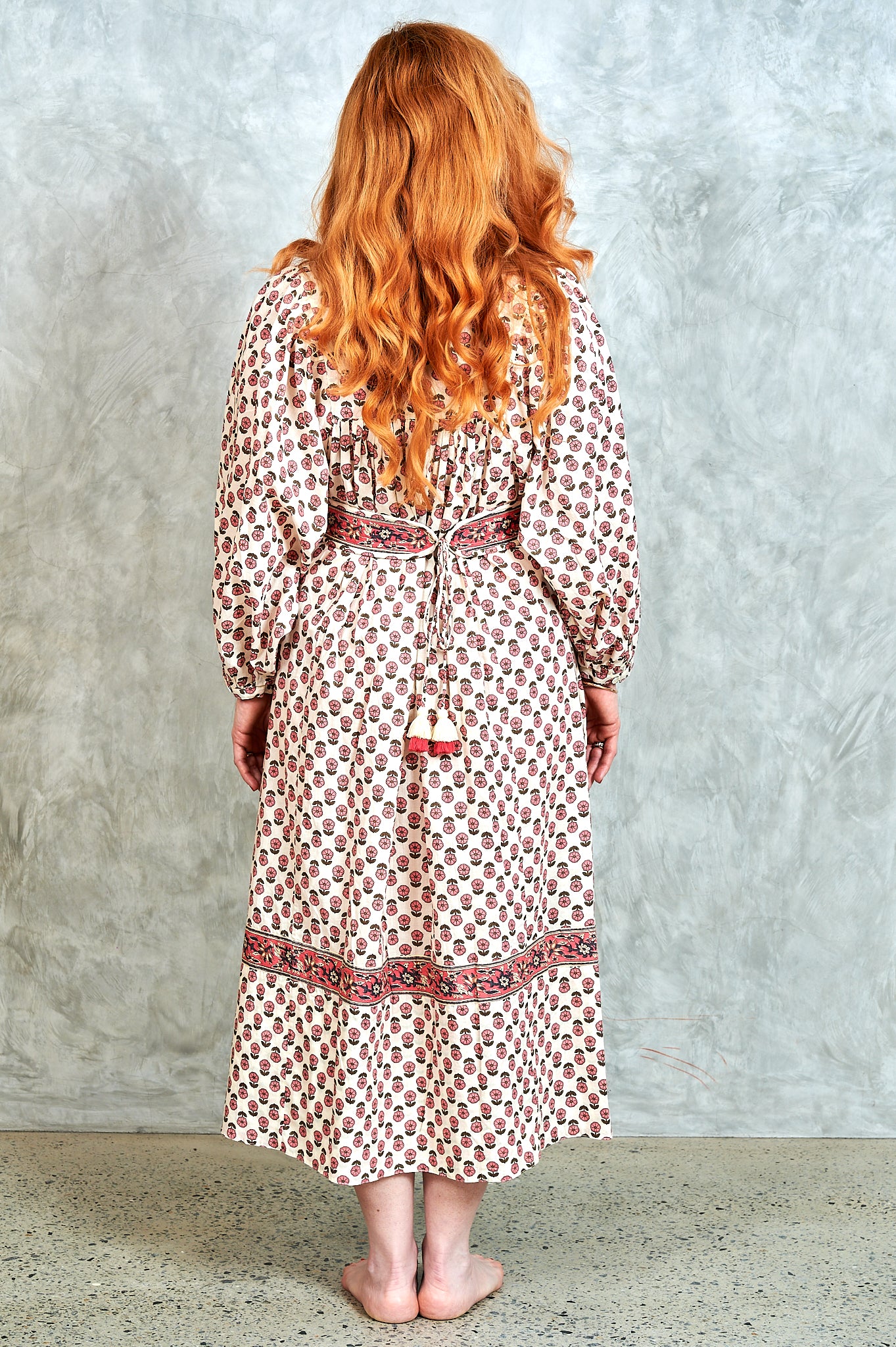 Sarina Dress - Natural Blush