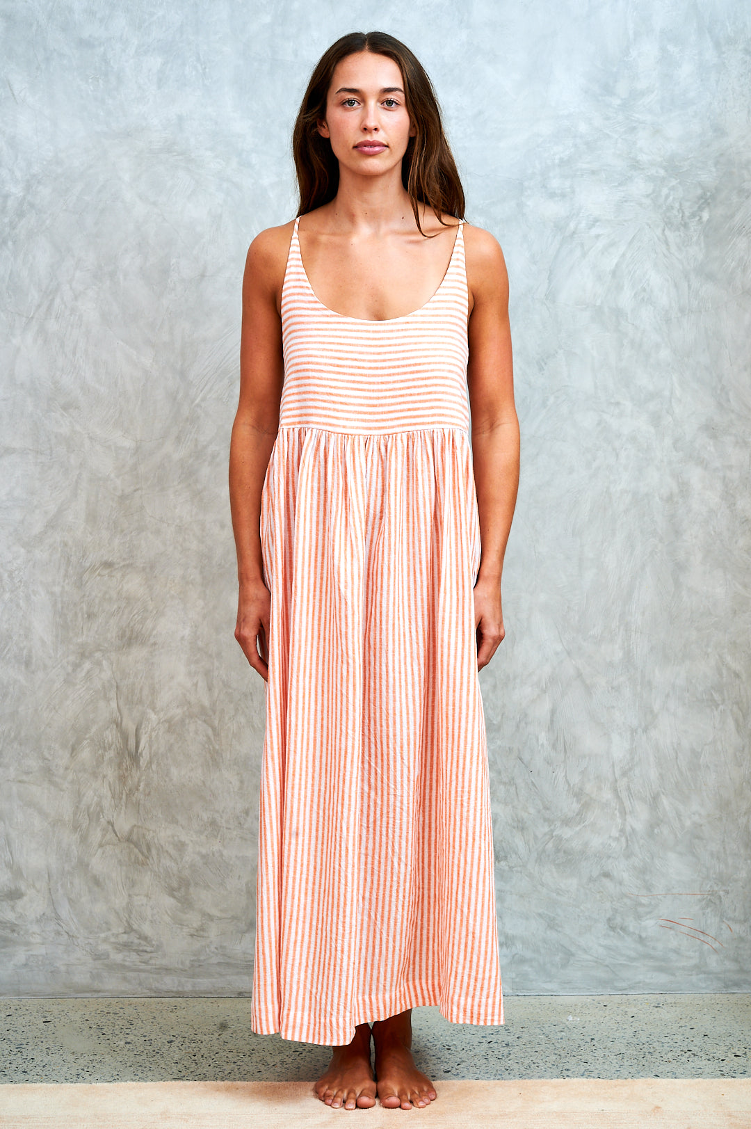 Ella Dress - Sorbet Stripe