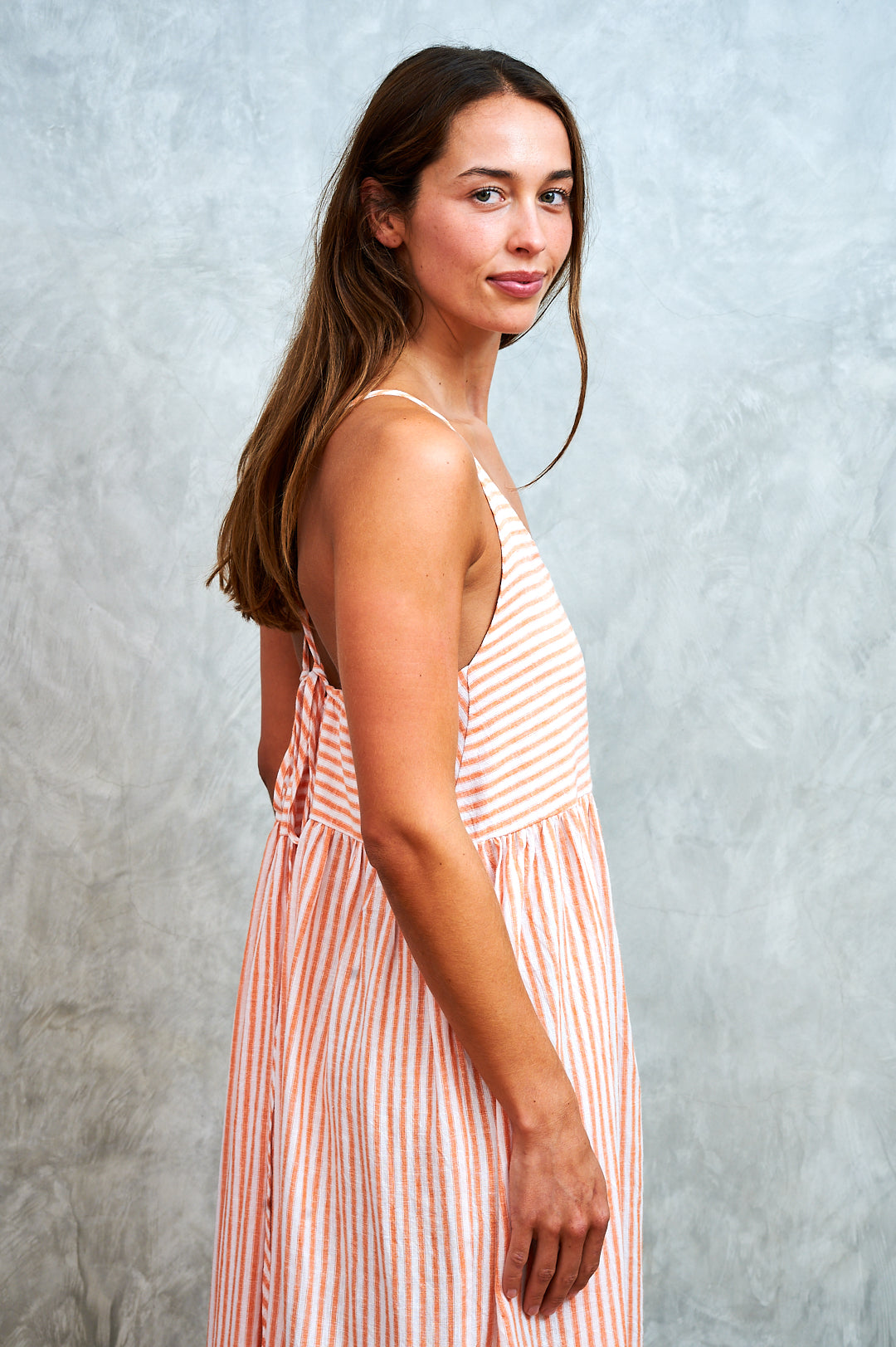 Ella Dress - Sorbet Stripe