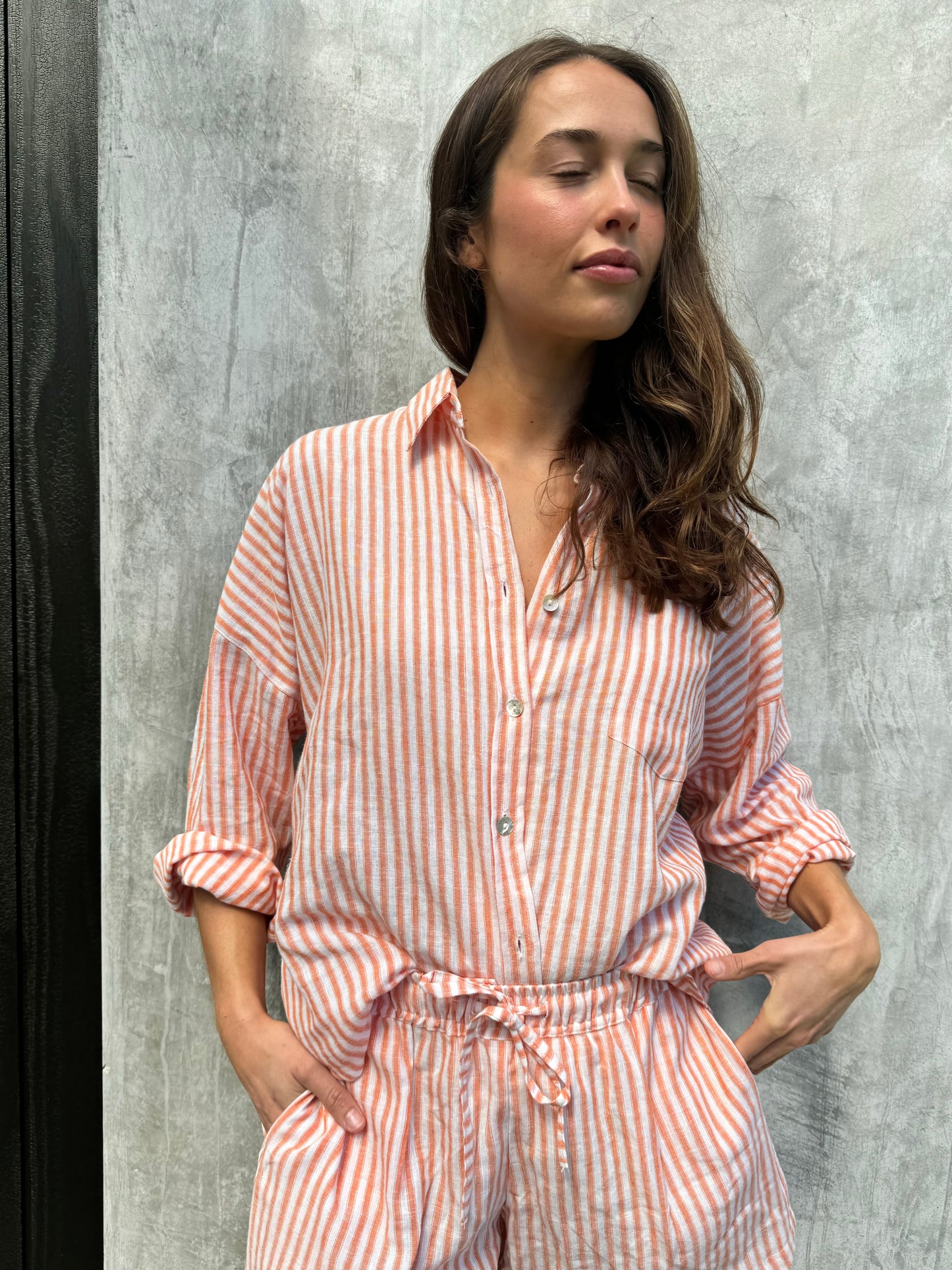 Gracie Shirt - Sorbet Stripe