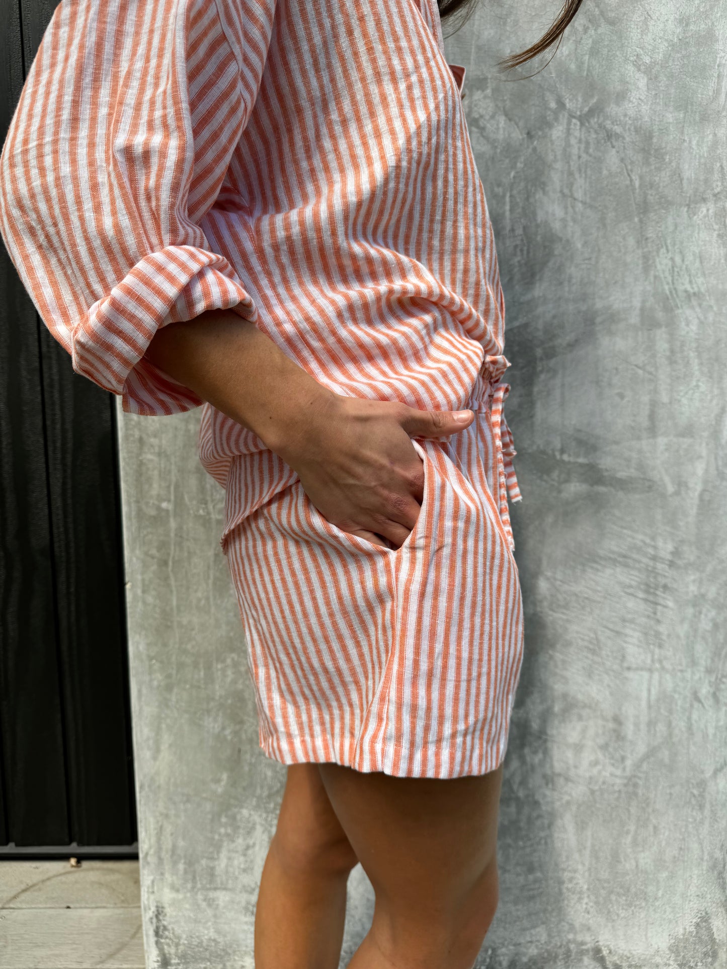 Gracie Short - Sorbet Stripe