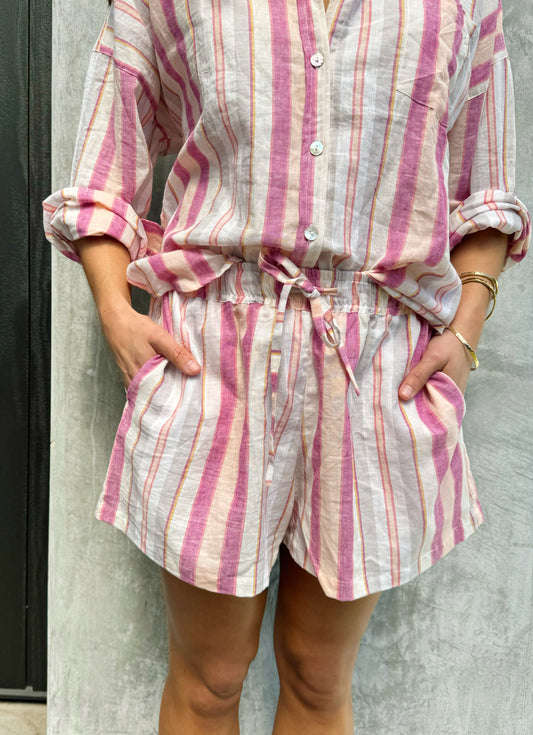 Gracie Short - Candy Stripe