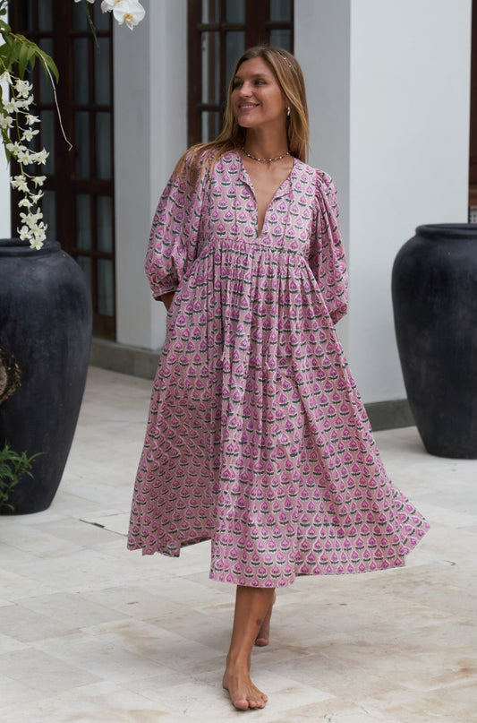 Sara Dress - Sweet Pea